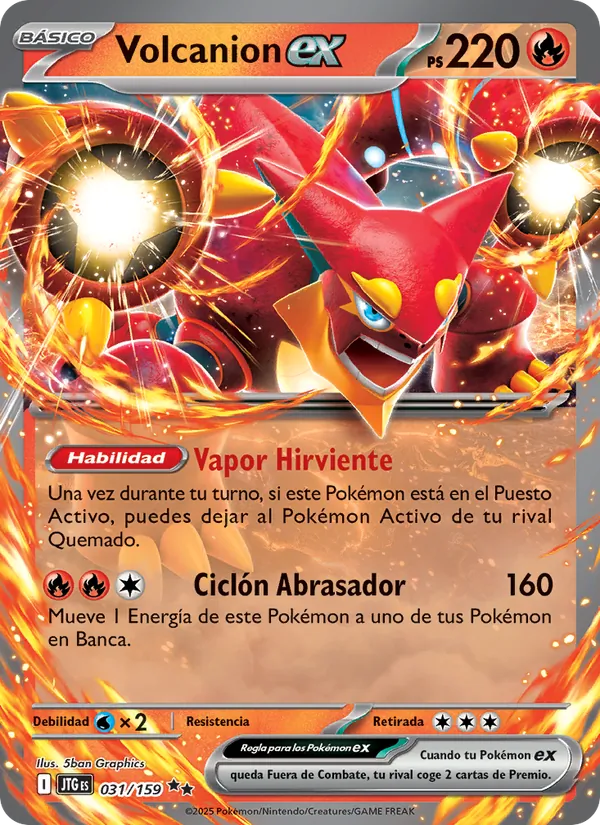 Volcanion ex Juntos de Aventuras 031/159
