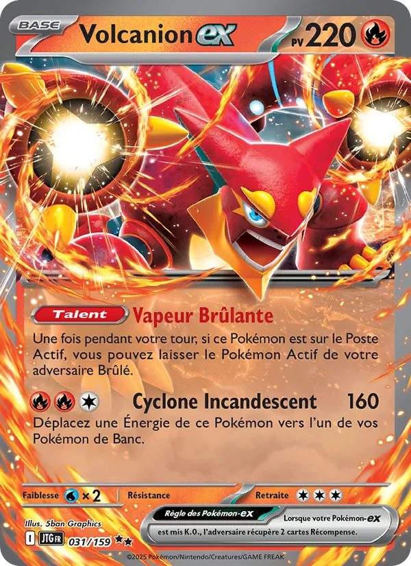 Volcanion-ex Aventures Ensemble 031/159