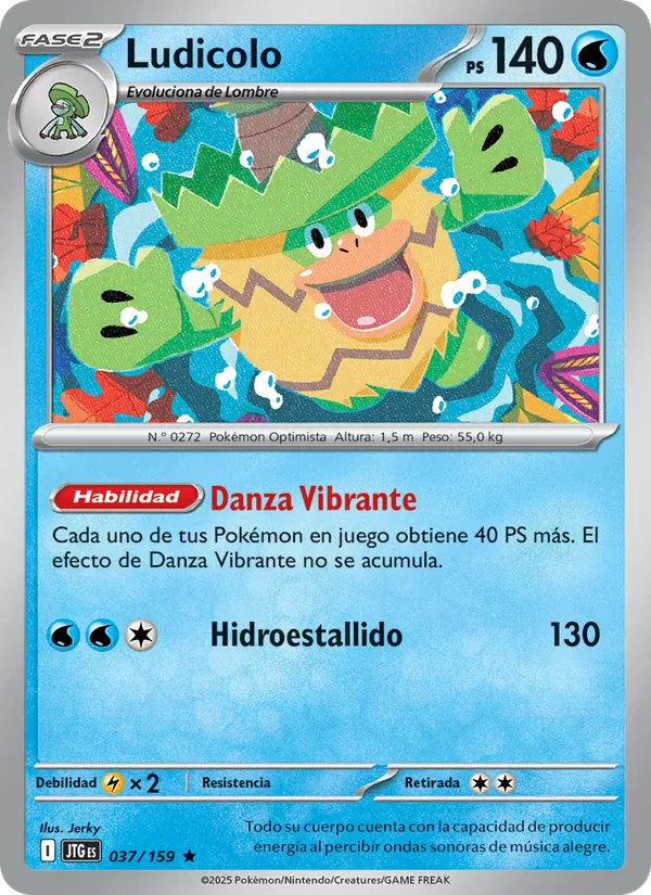 Ludicolo Juntos de Aventuras 037/159