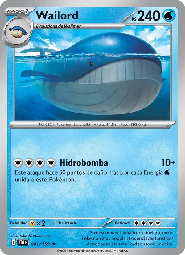Wailord Juntos de Aventuras 041/159