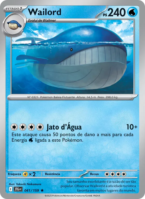 Wailord Amigos de Jornada 041/159