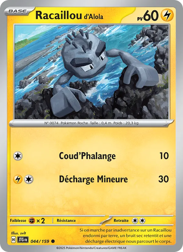 Racaillou d'Alola Aventures Ensemble 044/159