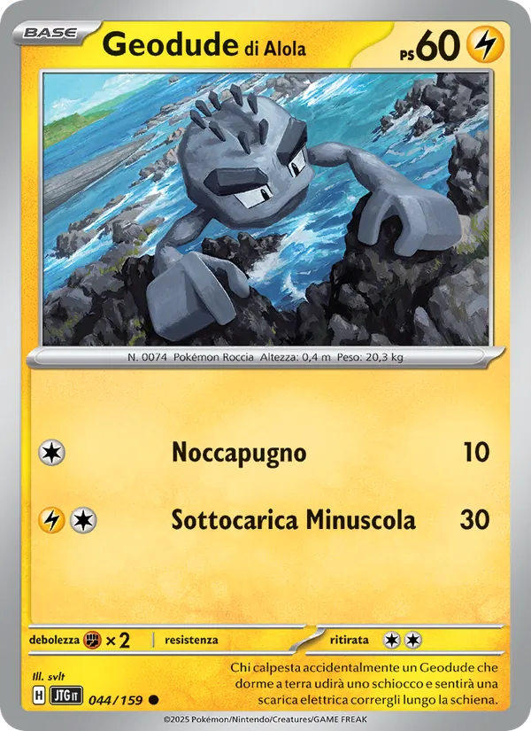 Geodude di Alola Avventure Insieme 044/159