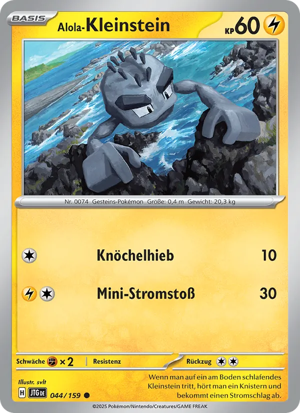 Alola-Kleinstein Reisegefährten 044/159
