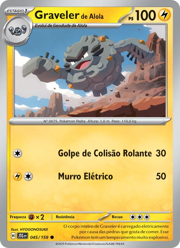 Graveler de Alola Amigos de Jornada 045/159