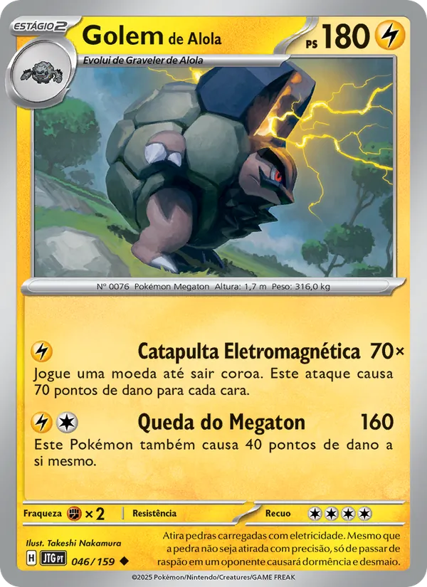 Golem de Alola Amigos de Jornada 046/159