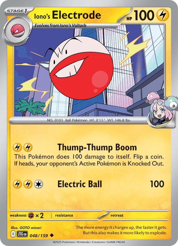 Iono's Electrode Journey Together 048/159