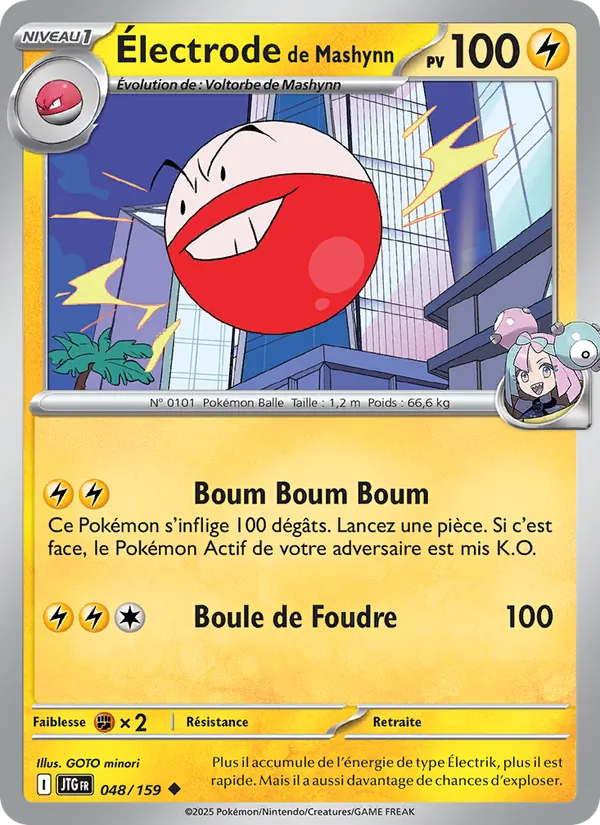 Électrode de Mashynn Aventures Ensemble 048/159
