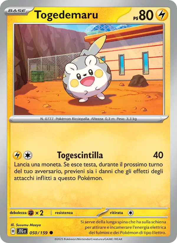 Togedemaru Avventure Insieme 050/159