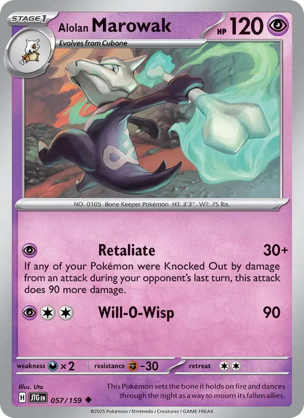 Alolan Marowak Journey Together 057/159