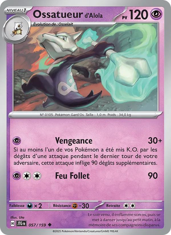 Ossatueur d'Alola Aventures Ensemble 057/159