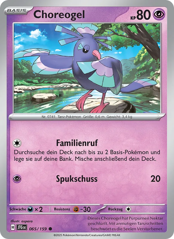 Choreogel Reisegefährten 065/159