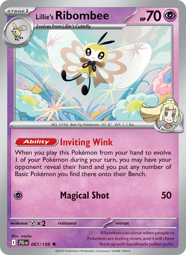 Lillie's Ribombee Journey Together 067/159