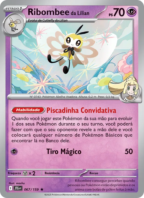 Ribombee da Lílian Amigos de Jornada 067/159