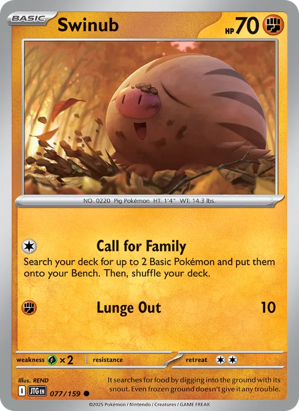 Swinub Journey Together 077/159