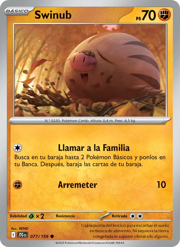 Swinub Juntos de Aventuras 077/159