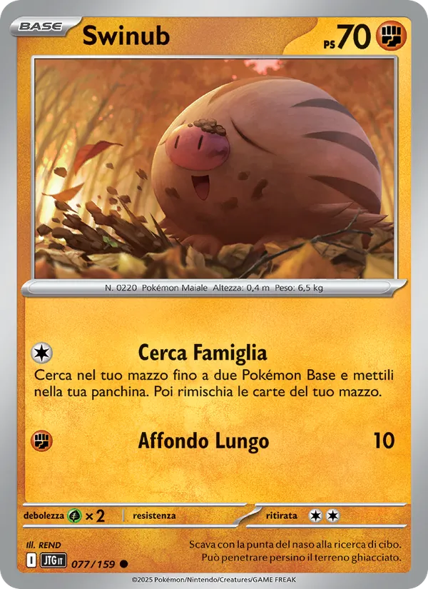 Swinub Avventure Insieme 077/159