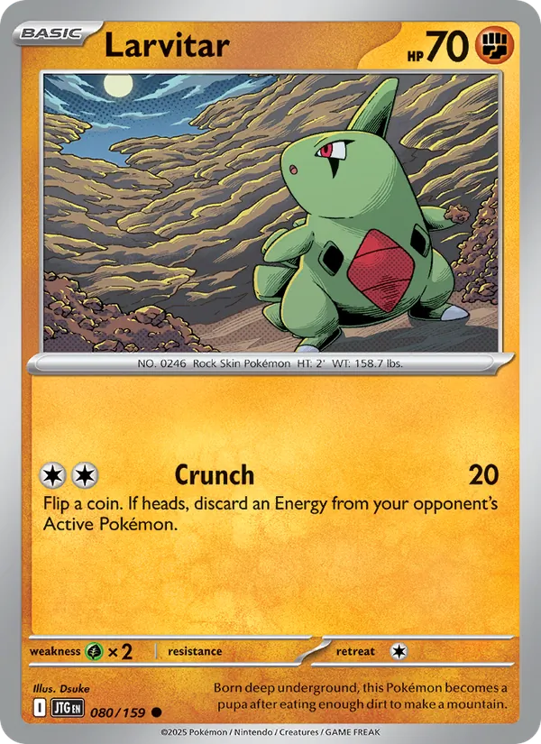 Larvitar Journey Together 080/159