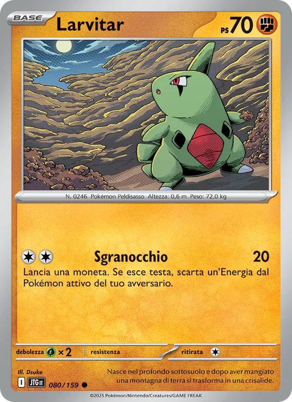 Larvitar Avventure Insieme 080/159
