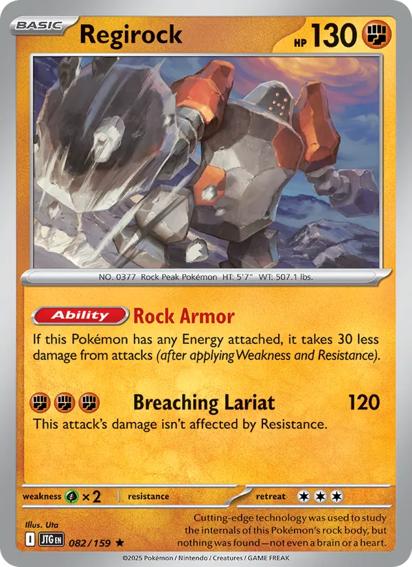 Regirock Journey Together 082/159
