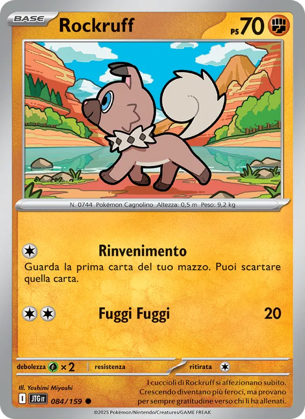 Rockruff Avventure Insieme 084/159