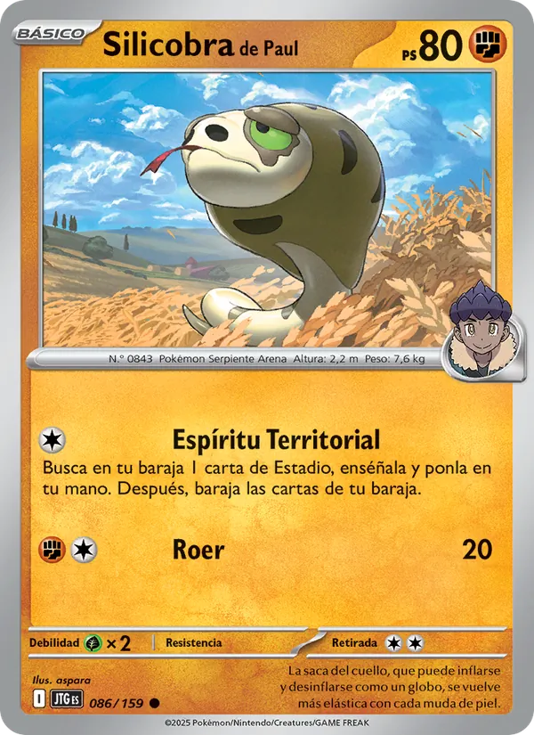Silicobra de Paul Juntos de Aventuras 086/159