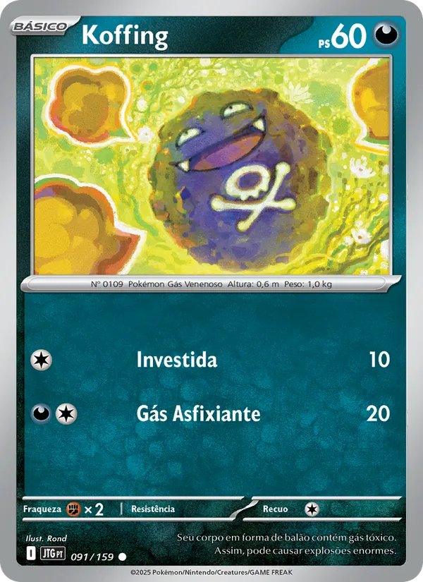 Koffing Amigos de Jornada 091/159