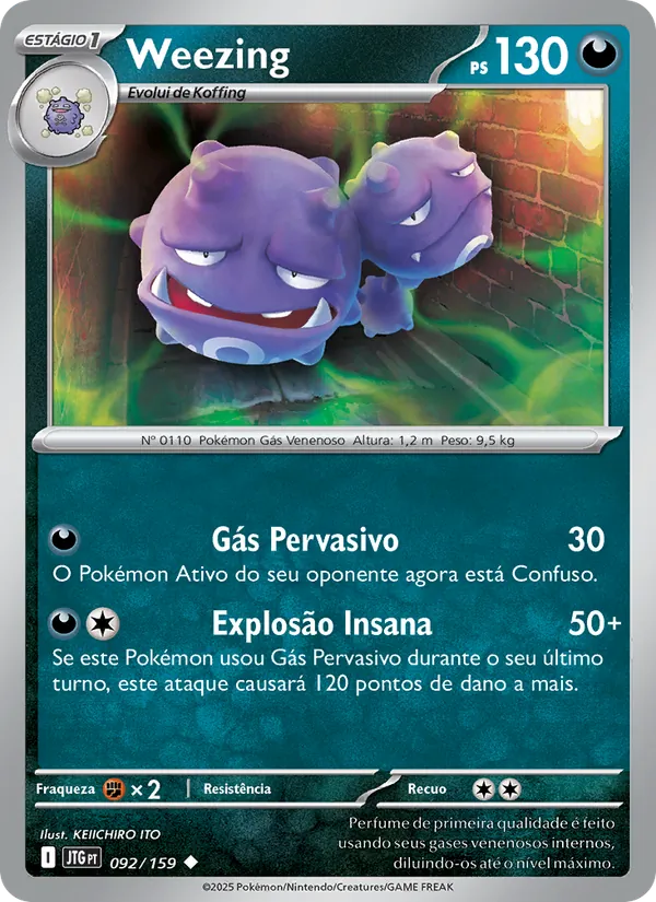 Weezing Amigos de Jornada 092/159