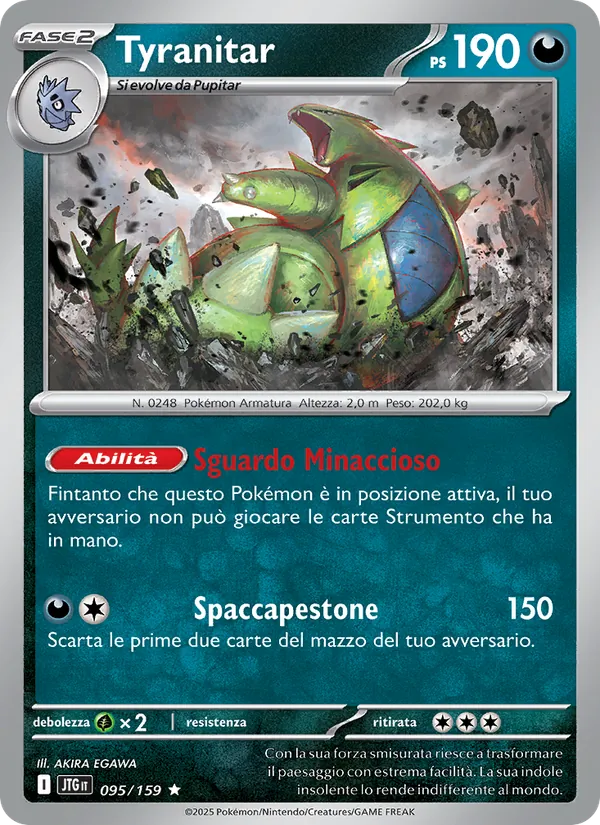 Tyranitar Avventure Insieme 095/159
