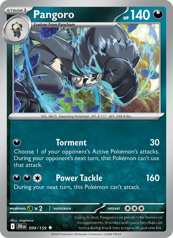 Pangoro Journey Together 099/159