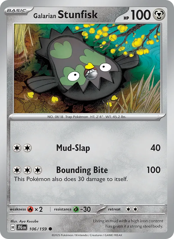 Galarian Stunfisk Journey Together 106/159