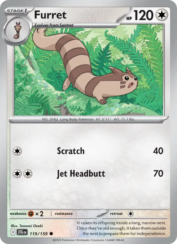Furret Journey Together 119/159