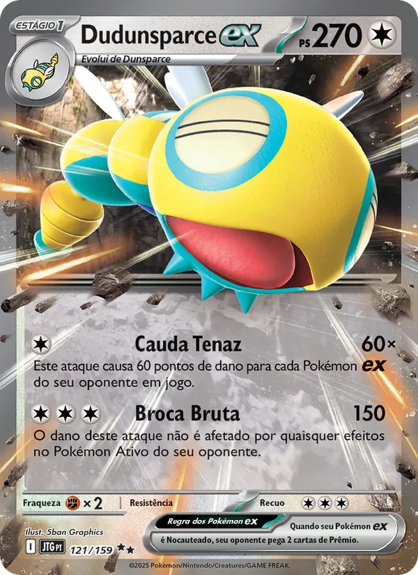 Dudunsparce ex Amigos de Jornada 121/159