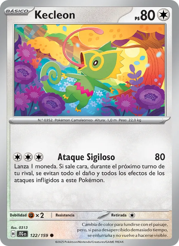 Kecleon Juntos de Aventuras 122/159