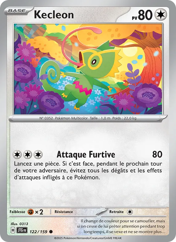 Kecleon Aventures Ensemble 122/159