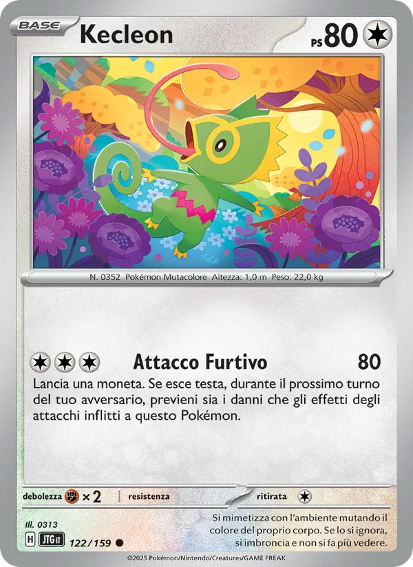 Kecleon Avventure Insieme 122/159