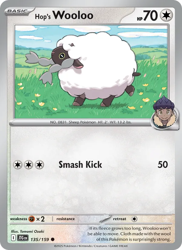 Hop's Wooloo Journey Together 135/159
