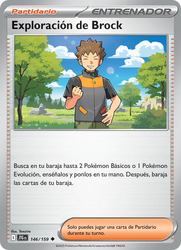 Exploración de Brock Juntos de Aventuras 146/159