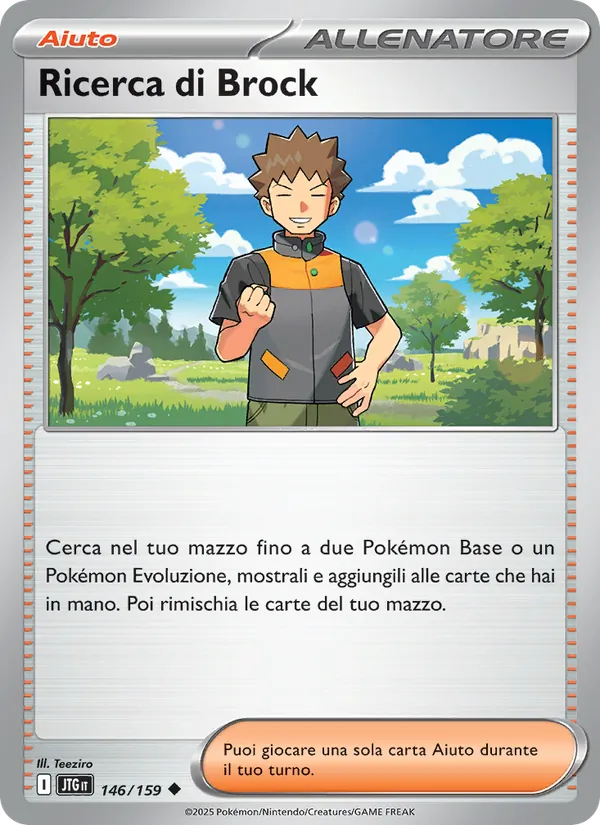 Ricerca di Brock Avventure Insieme 146/159