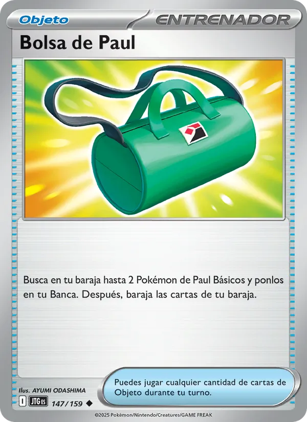 Bolsa de Paul Juntos de Aventuras 147/159