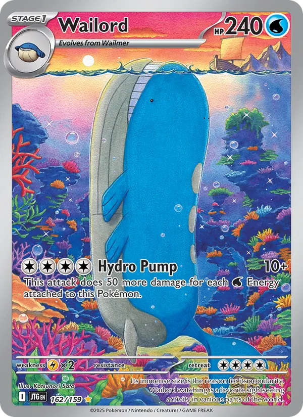 Wailord Journey Together 162/159