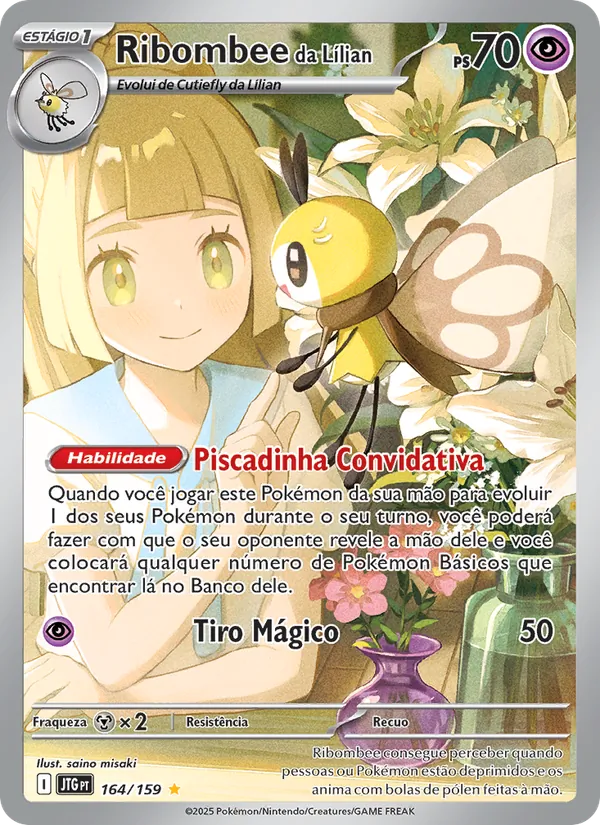 Ribombee da Lílian Amigos de Jornada 164/159