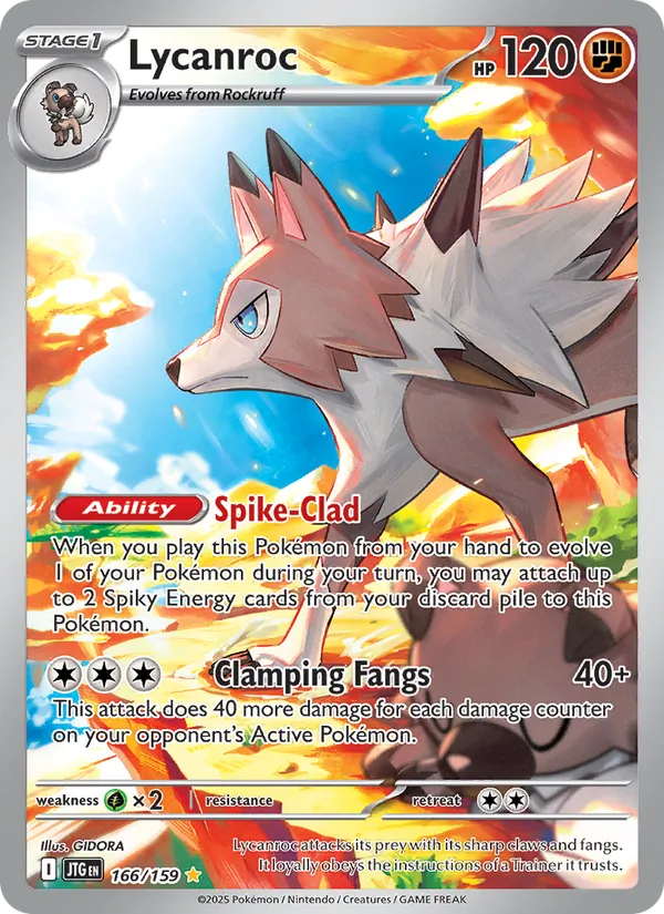 Lycanroc Journey Together 166/159