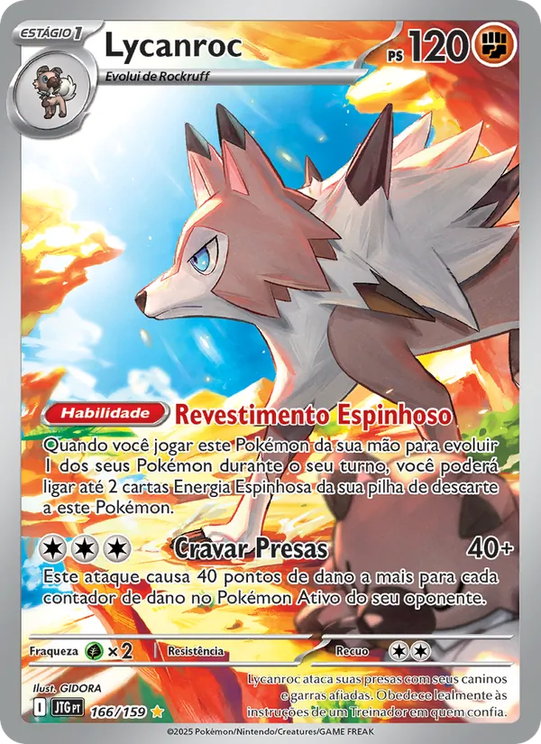 Lycanroc Amigos de Jornada 166/159