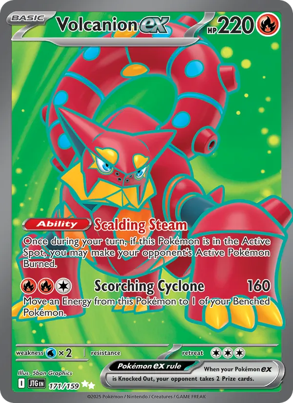 Volcanion ex Journey Together 171/159