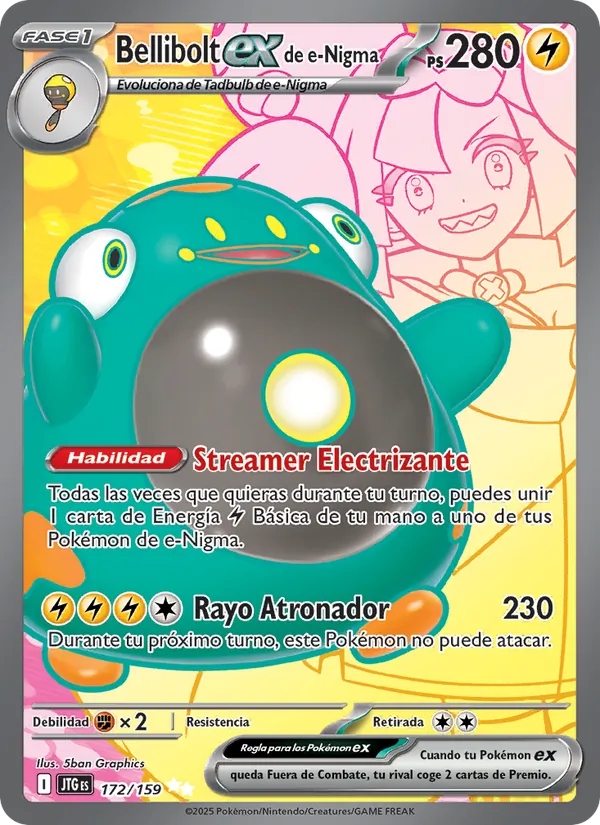 Bellibolt ex de e-Nigma Juntos de Aventuras 172/159