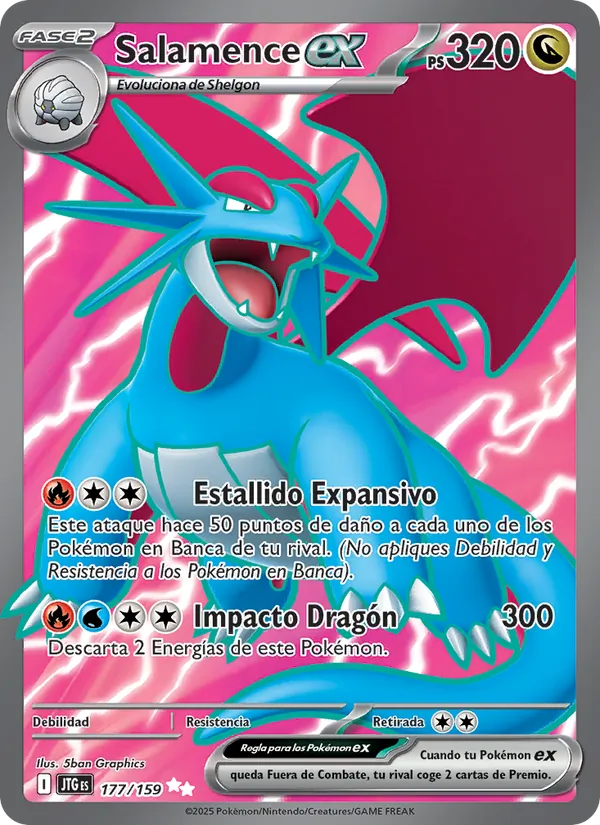 Salamence ex Juntos de Aventuras 177/159
