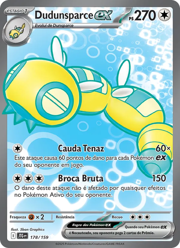 Dudunsparce ex Amigos de Jornada 178/159