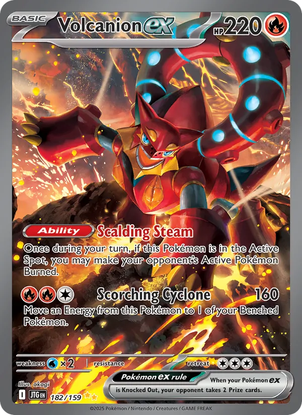 Volcanion ex Journey Together 182/159