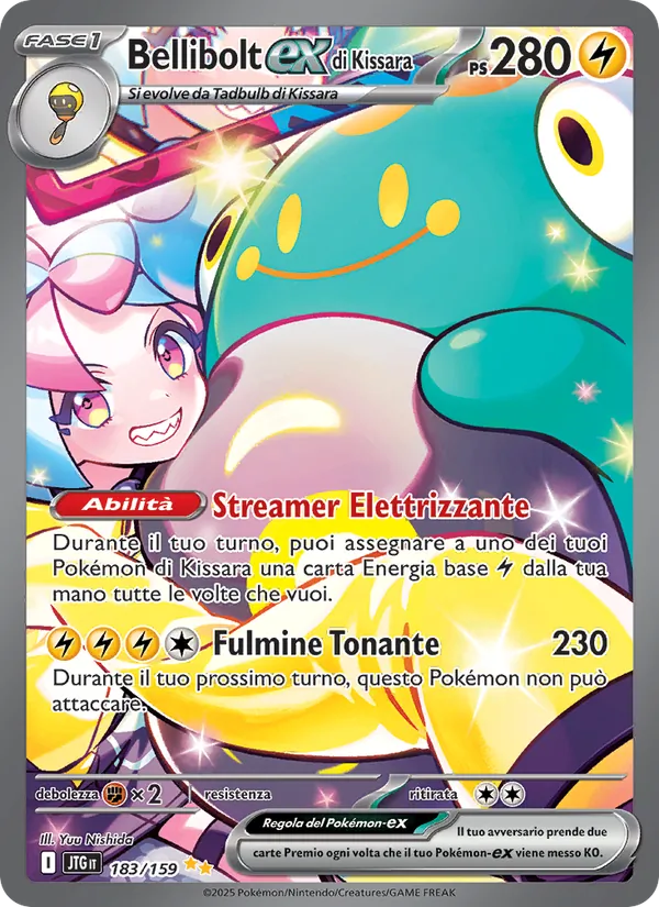 Bellibolt-ex di Kissara Avventure Insieme 183/159